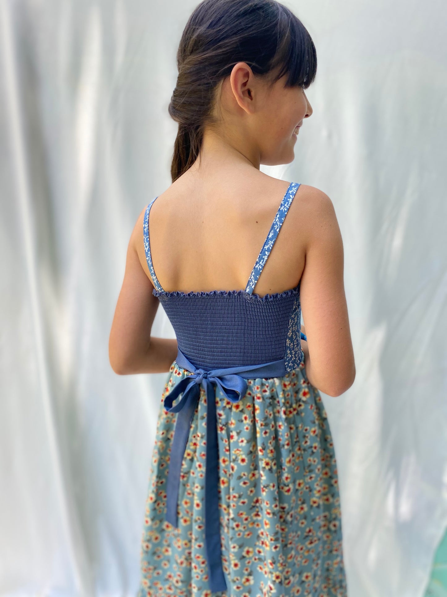 Vestido Aromo Bordado