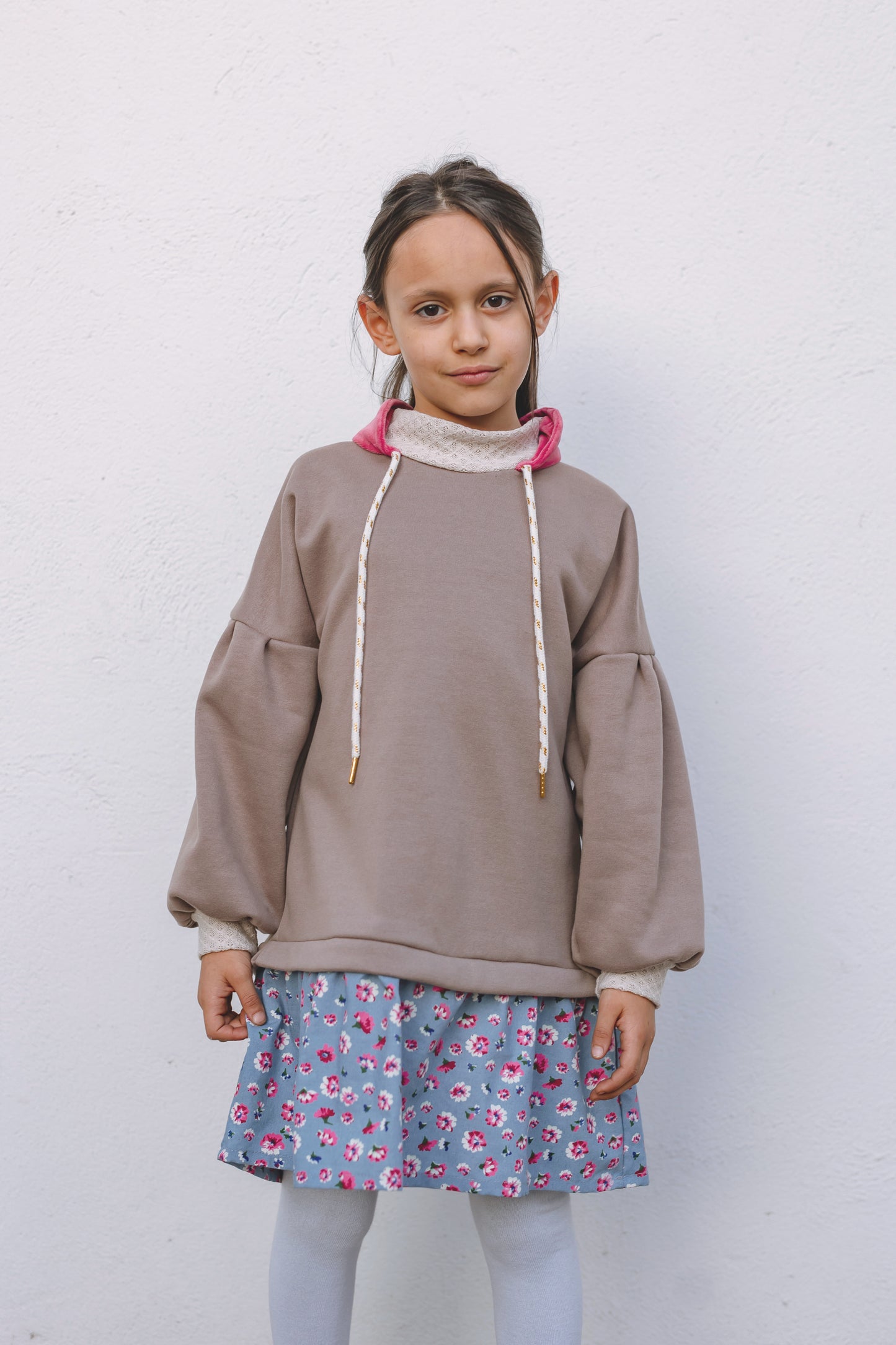 Vestido Polerón Tostado