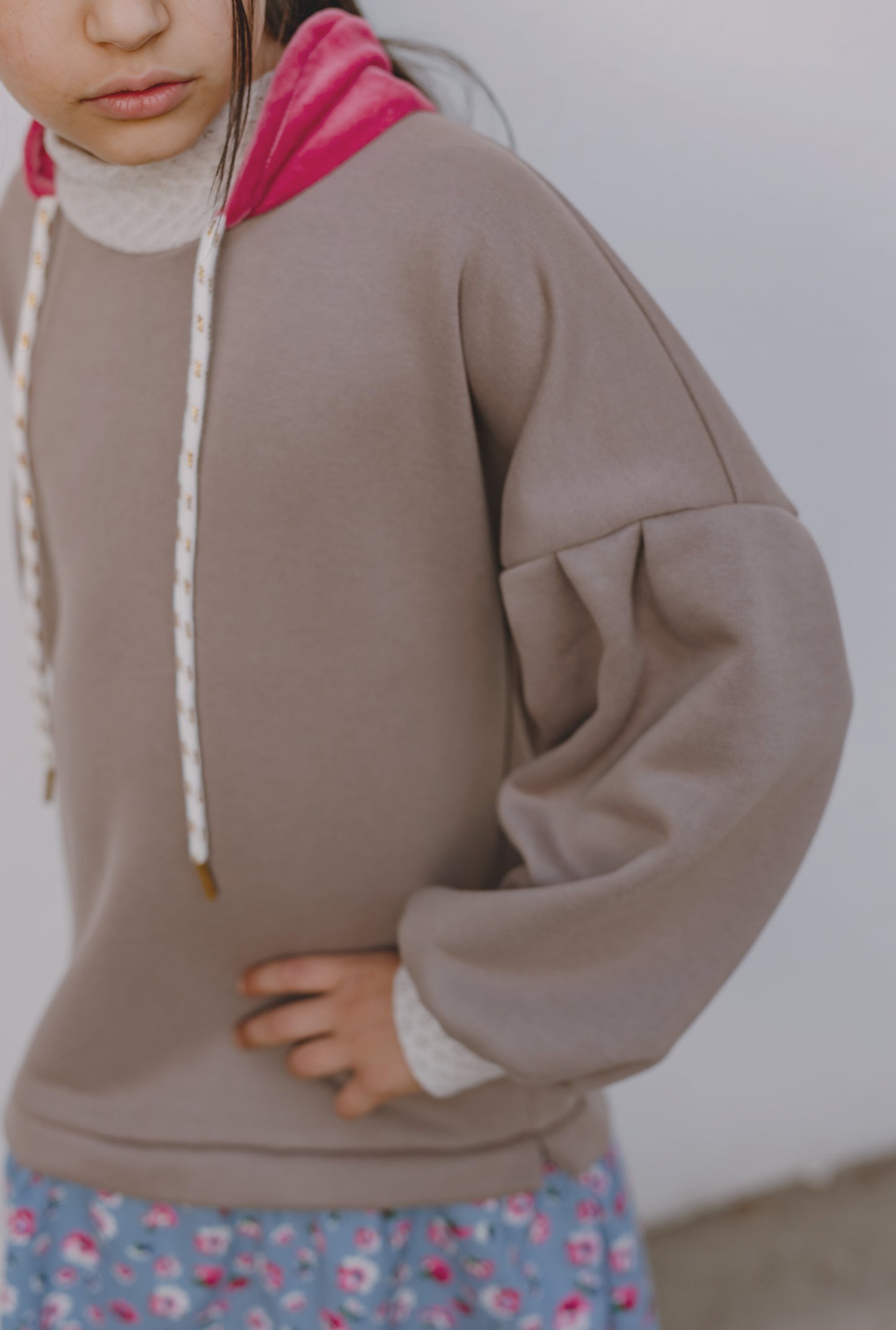 Vestido Polerón Tostado