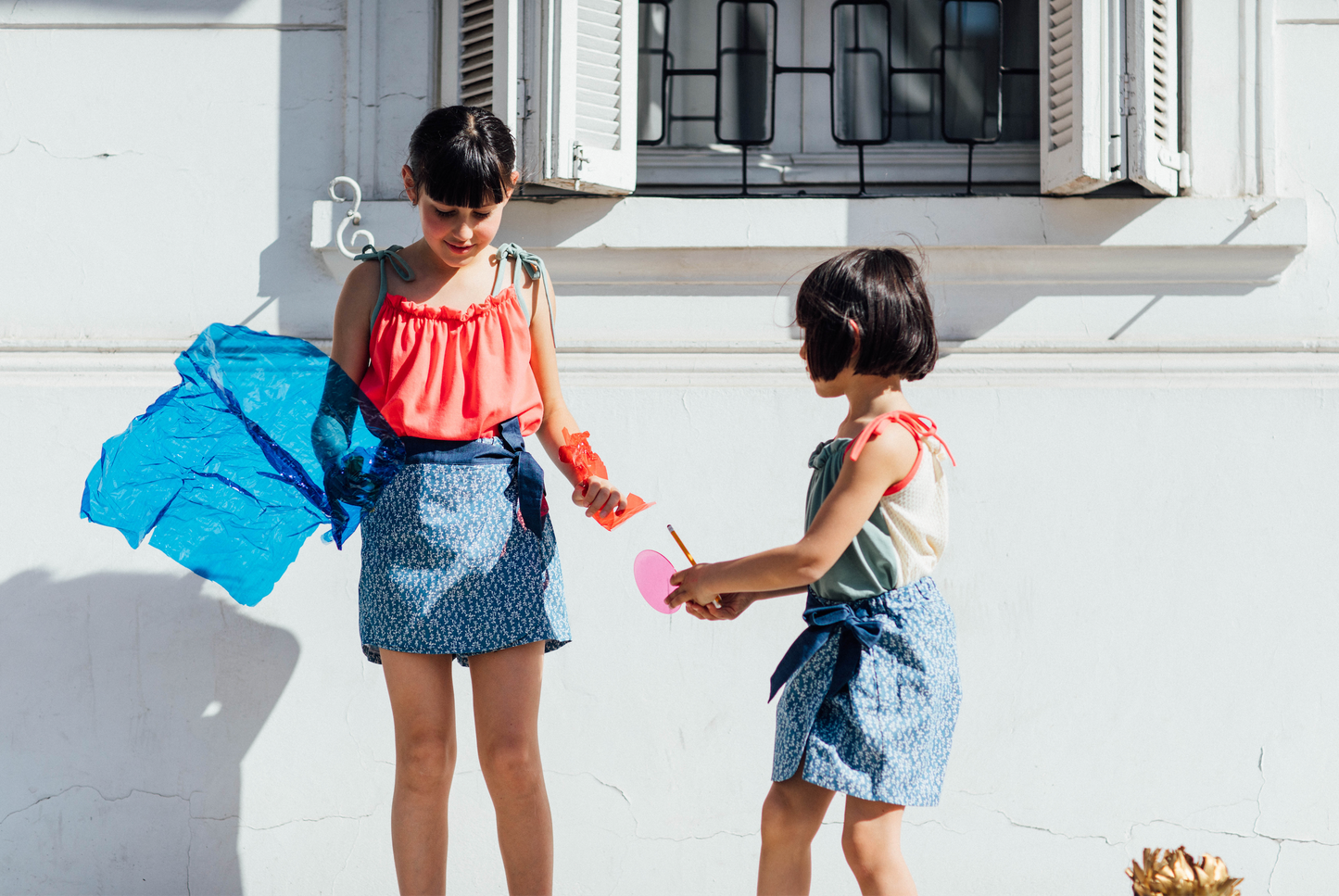 Polera Campanilla Verde y Sandía