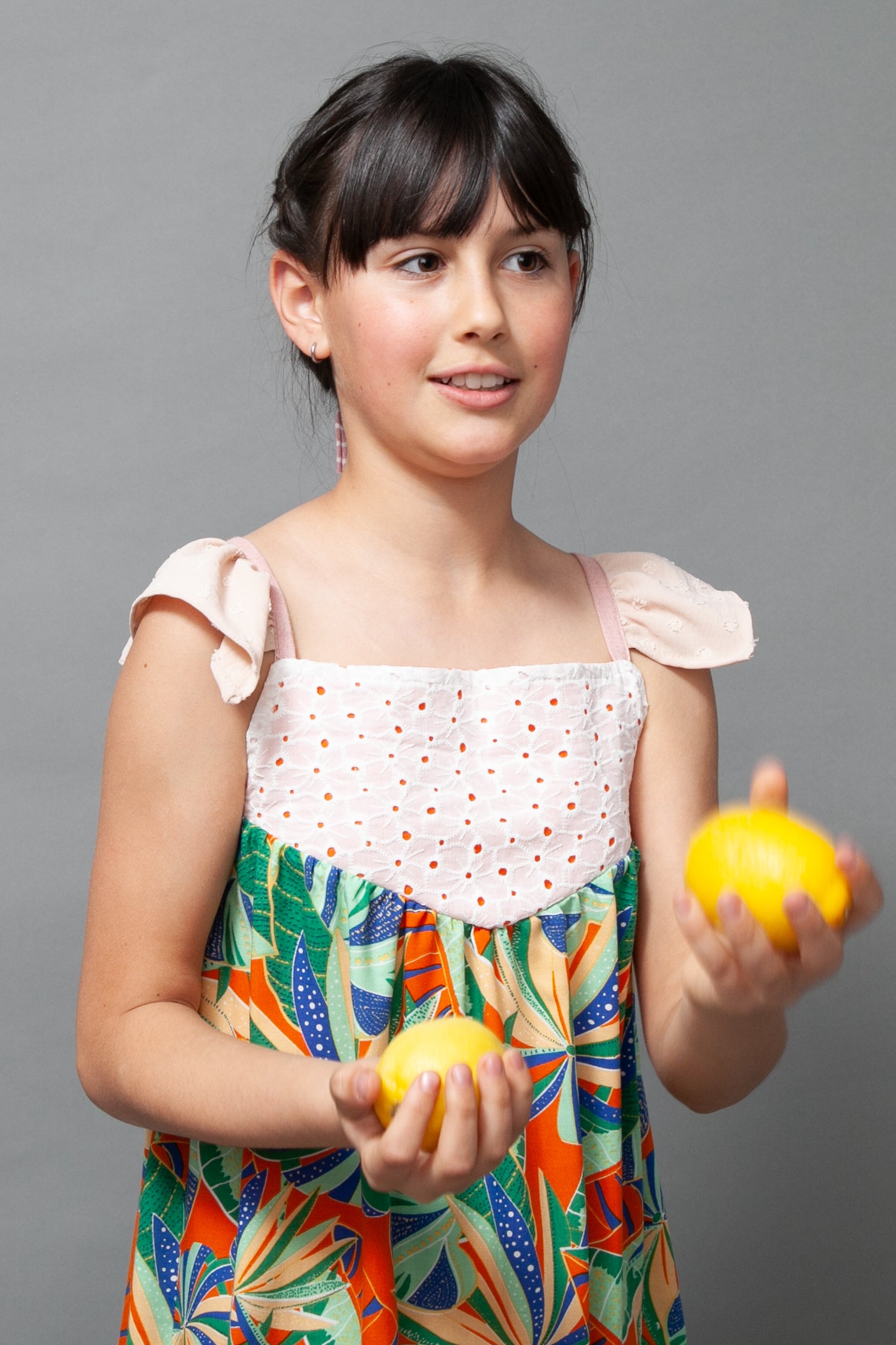 Vestido Canto Naranja