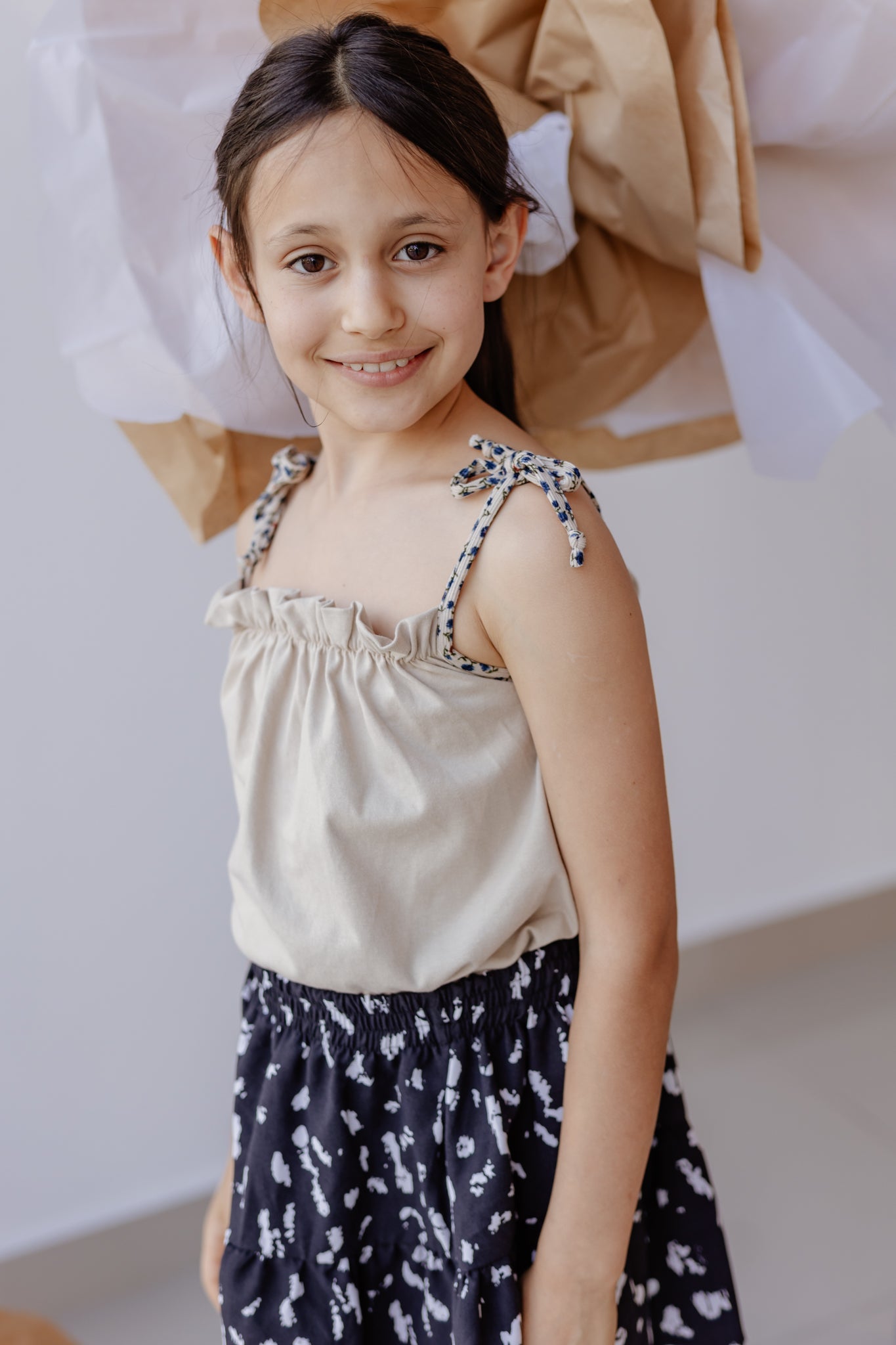 Polera Campanilla Beige