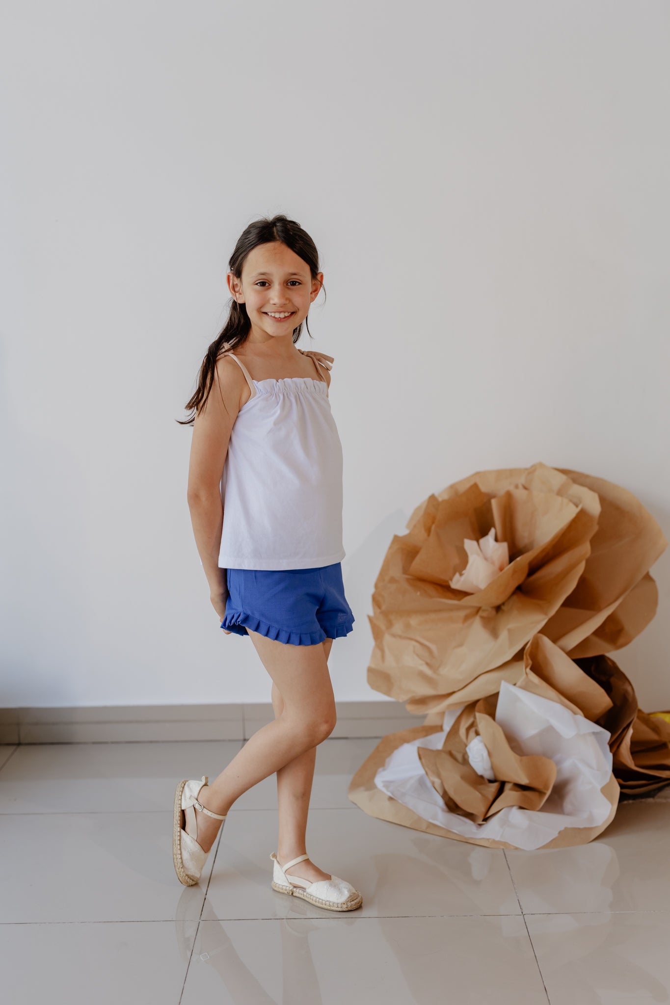 Polera Campanilla Blanca