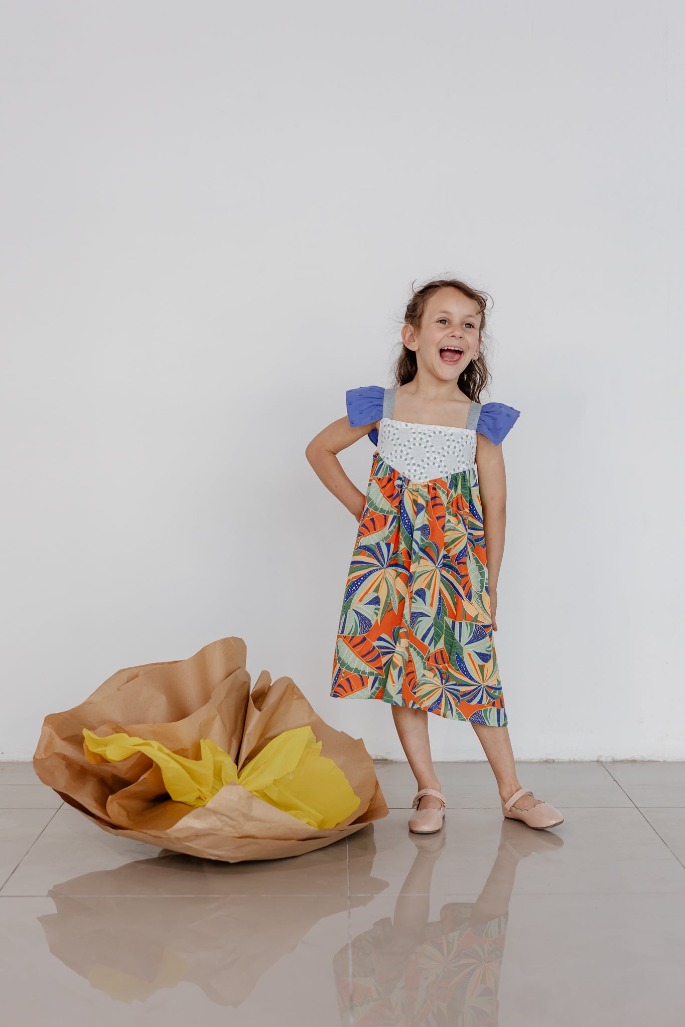 Vestido Canto Azul