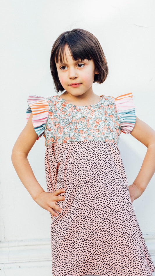 Vestido Cerezo Rítmico