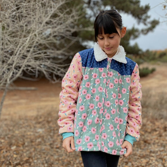 Chaqueta Cotelé Flores