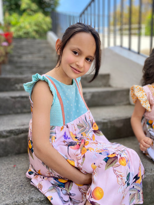 Vestido Baile Celeste