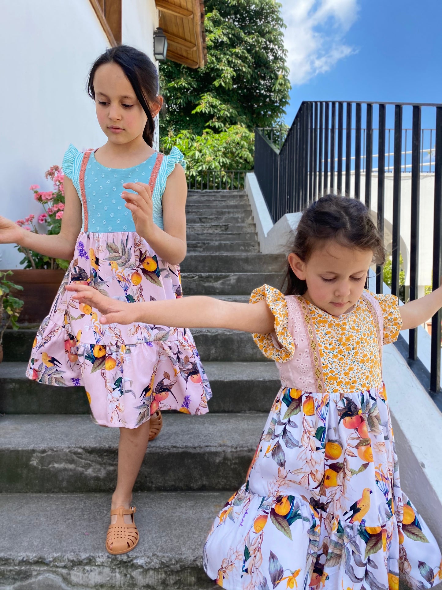 Vestido Baile Amarillo