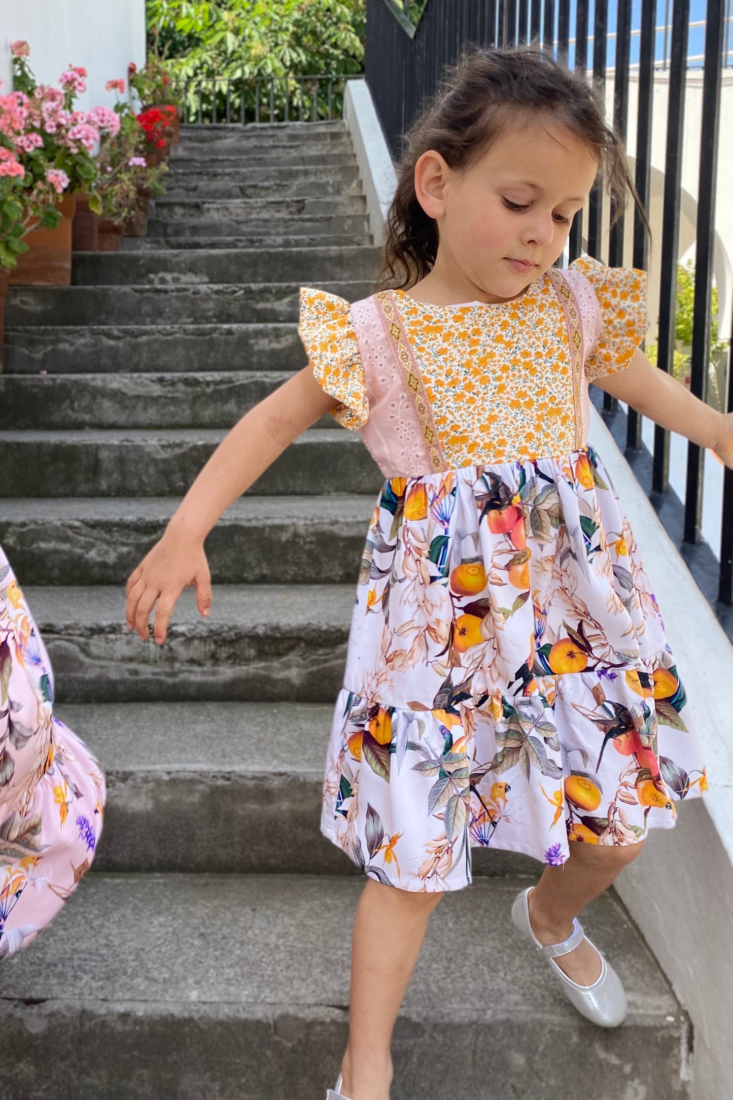 Vestido Baile Amarillo