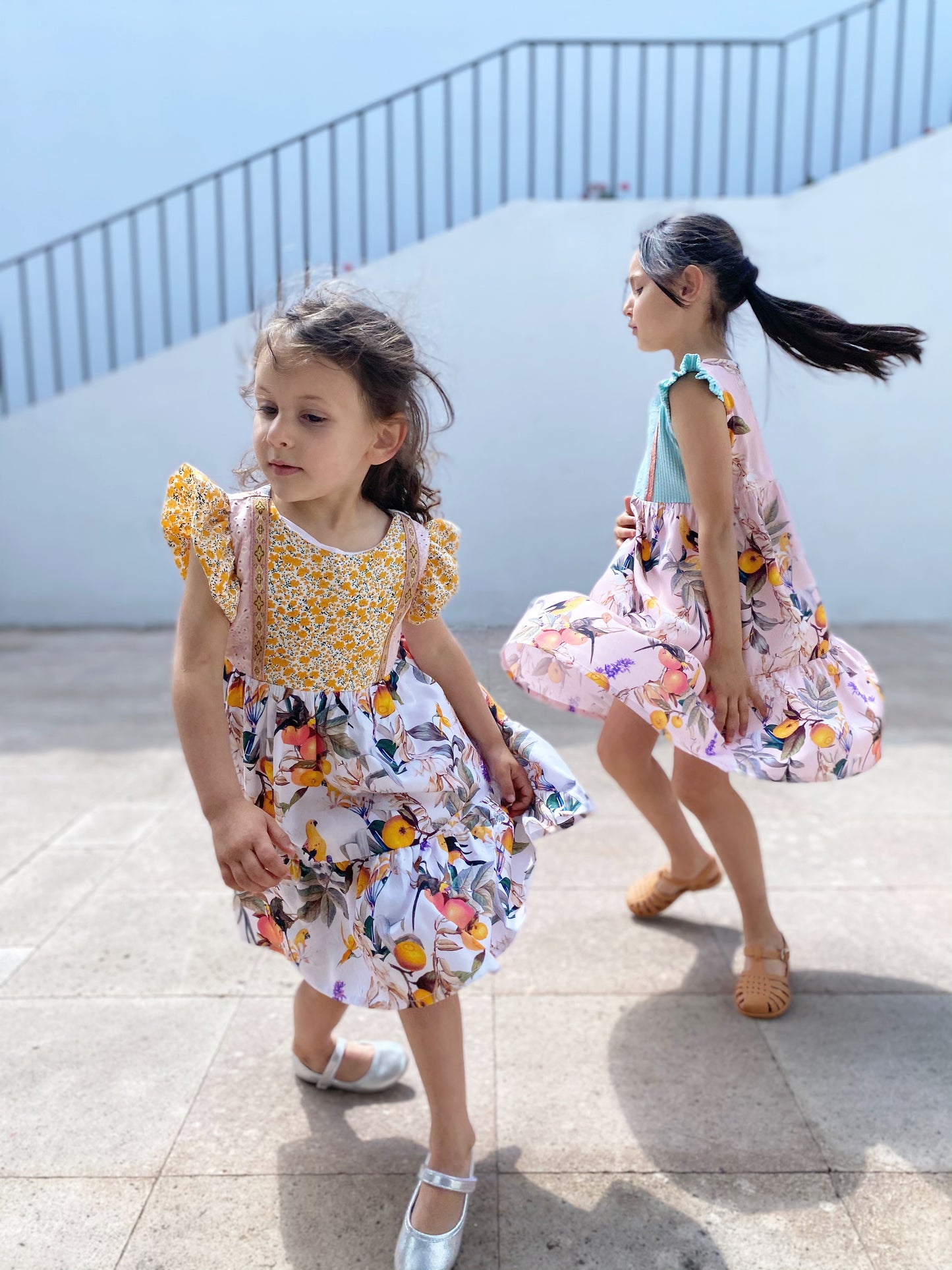 Vestido Baile Amarillo