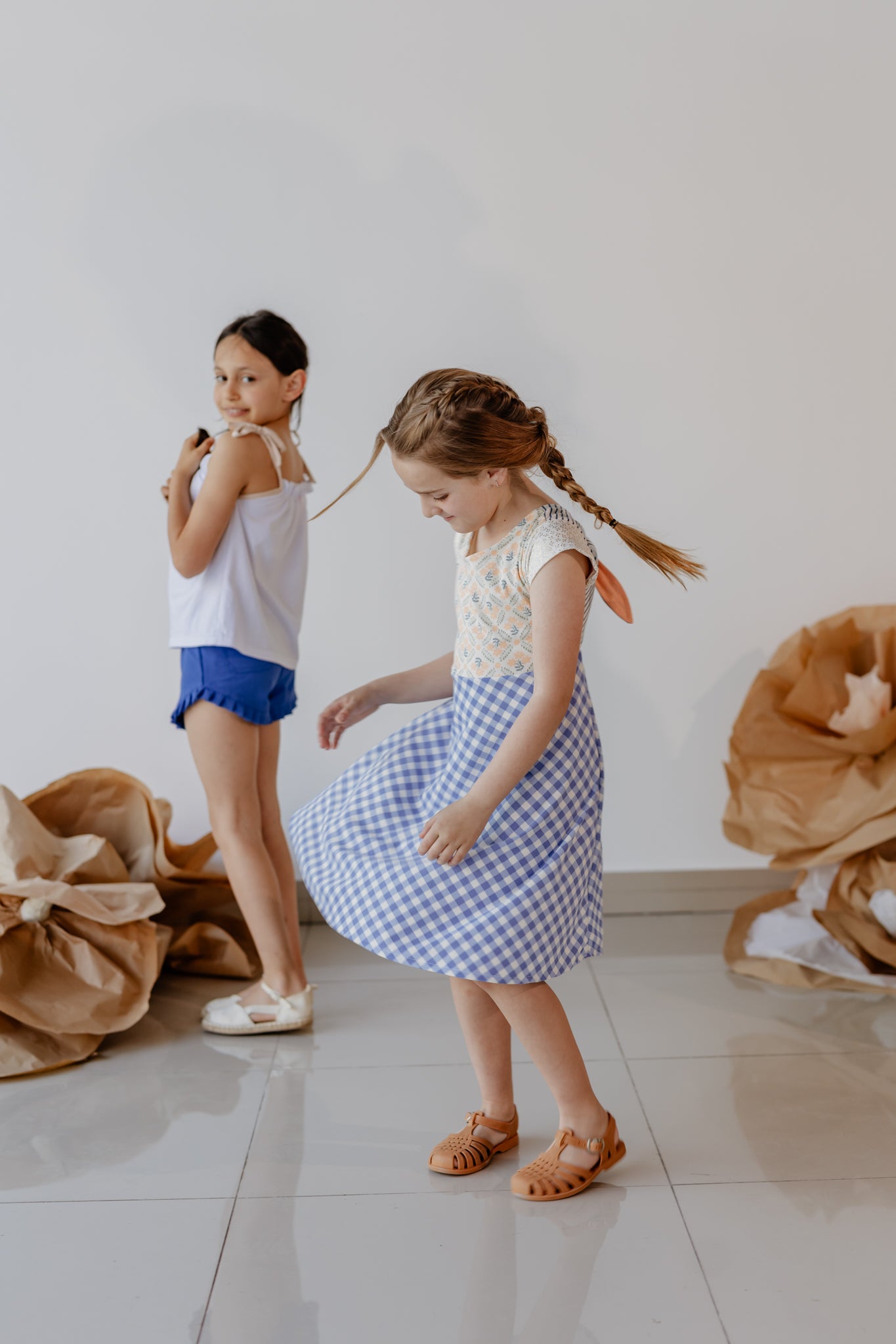 Vestido Oli Cuadrillé