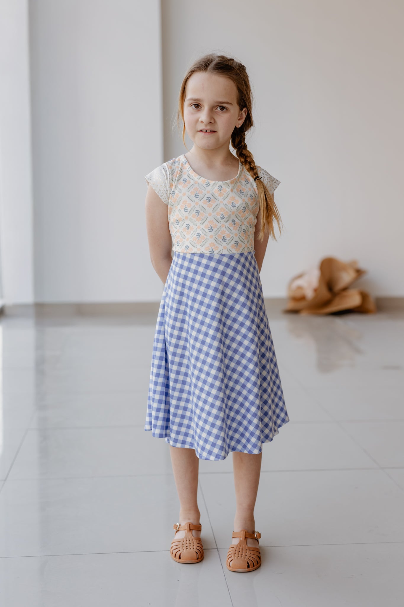 Vestido Oli Cuadrillé