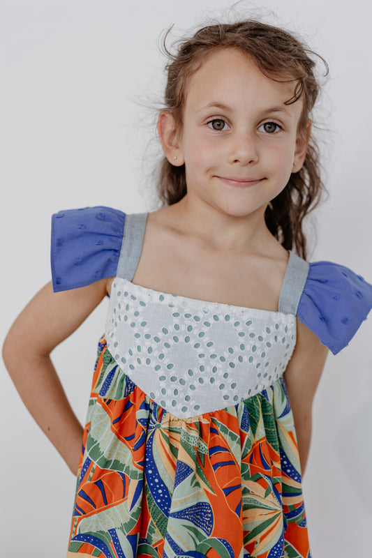 Vestido Canto Azul